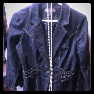 Blue jacket